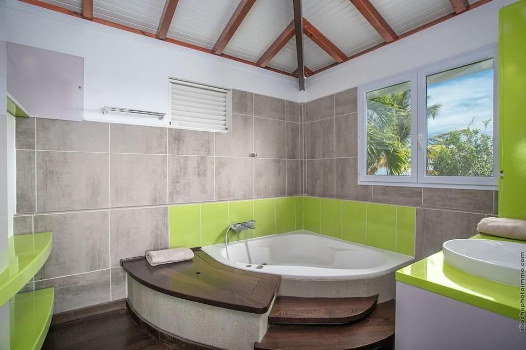 Luxueuse Villa Katleya, Vue Mer Le Vauclin Exterior foto