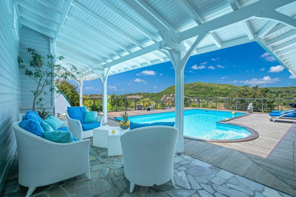 Luxueuse Villa Katleya, Vue Mer Le Vauclin Exterior foto