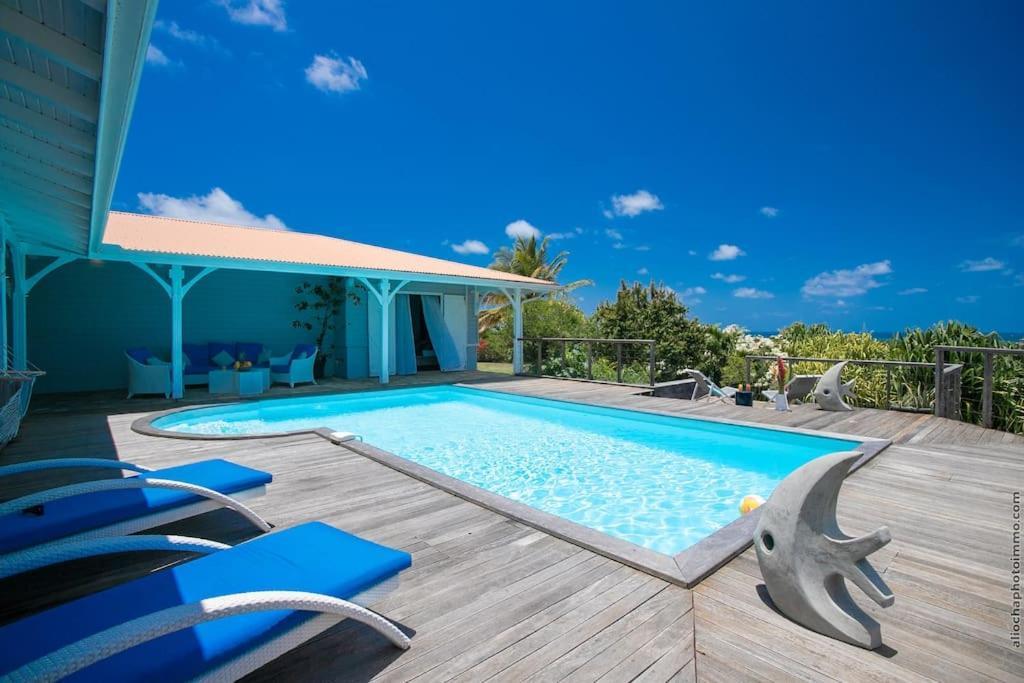 Luxueuse Villa Katleya, Vue Mer Le Vauclin Exterior foto